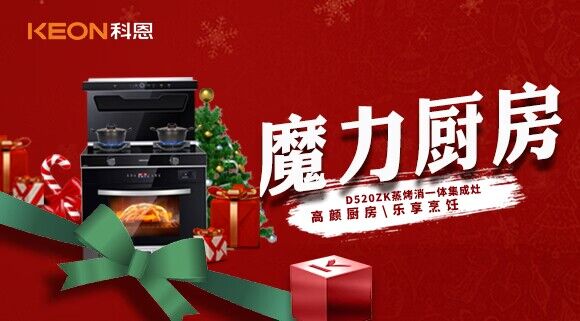 圣誕節(jié)|我家的魔力廚房——科恩D520ZK能蒸善烤，無所不能！